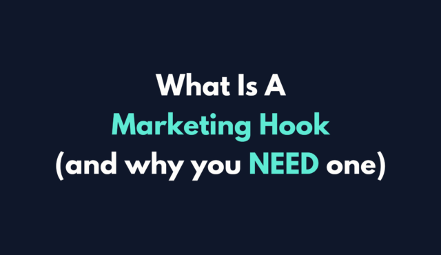 what is a marketing hook?