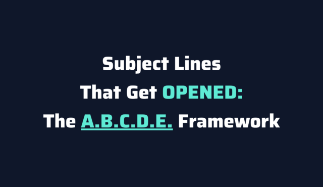 how to write subject lines