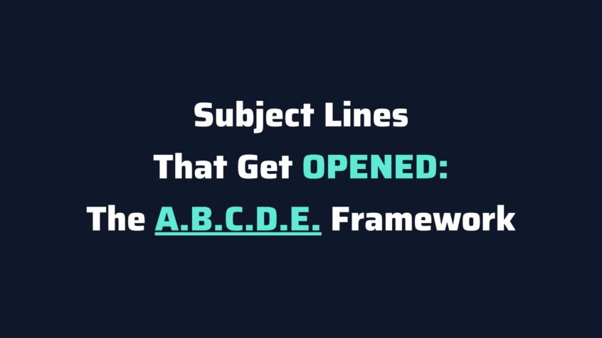 how to write subject lines